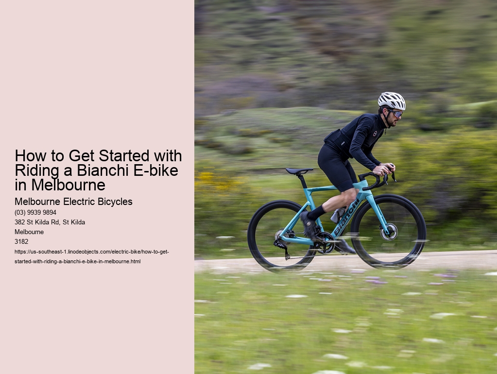How to Get Started with Riding a Bianchi E-bike in Melbourne