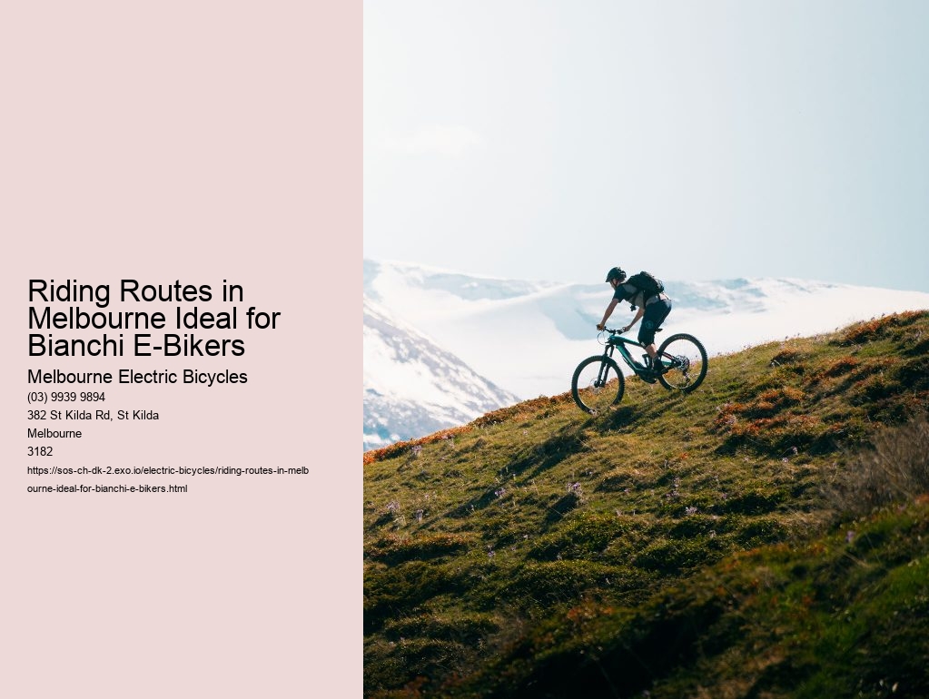 Riding Routes in Melbourne Ideal for Bianchi E-Bikers  
